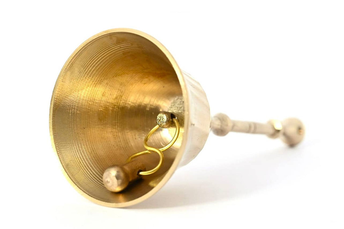 Brass Meditation Bell | Handcrafted Sound Tool