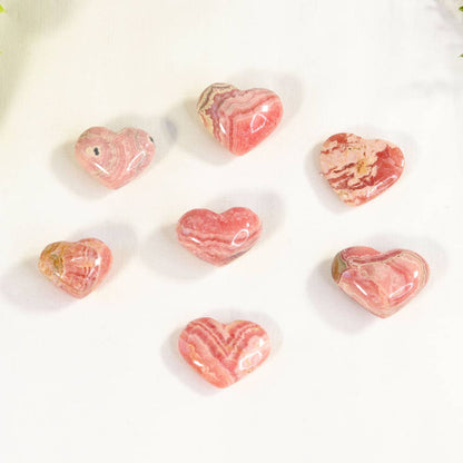 Rhodochrosite Mini Heart | Crystal of Self-Love & Healing