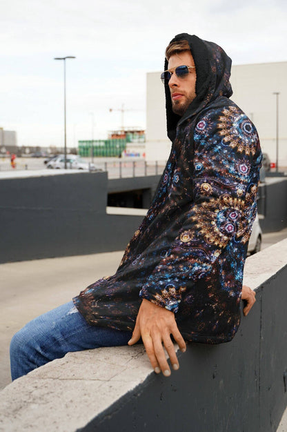Cosmic Plane Sherpa Cloak | Recycled Performance Fleece | Manifestie