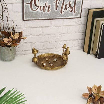 Cast Iron Mushroom Catchall | Woodland Trinket Dish