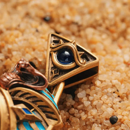 Eye of Horus Spinner Pendant | Coppertist.Wu
