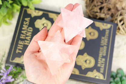 Rose Quartz Merkaba | Sacred Geometry for Love & Healing