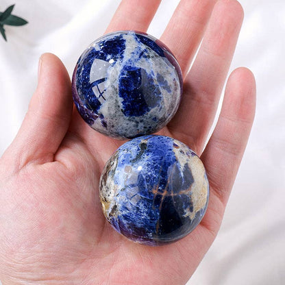 Sodalite Sphere | Crystal for Balance & Clear Communication