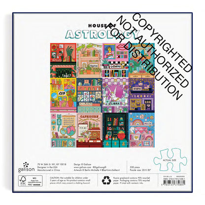 House of Astrology | 500 Piece Foil Puzzle