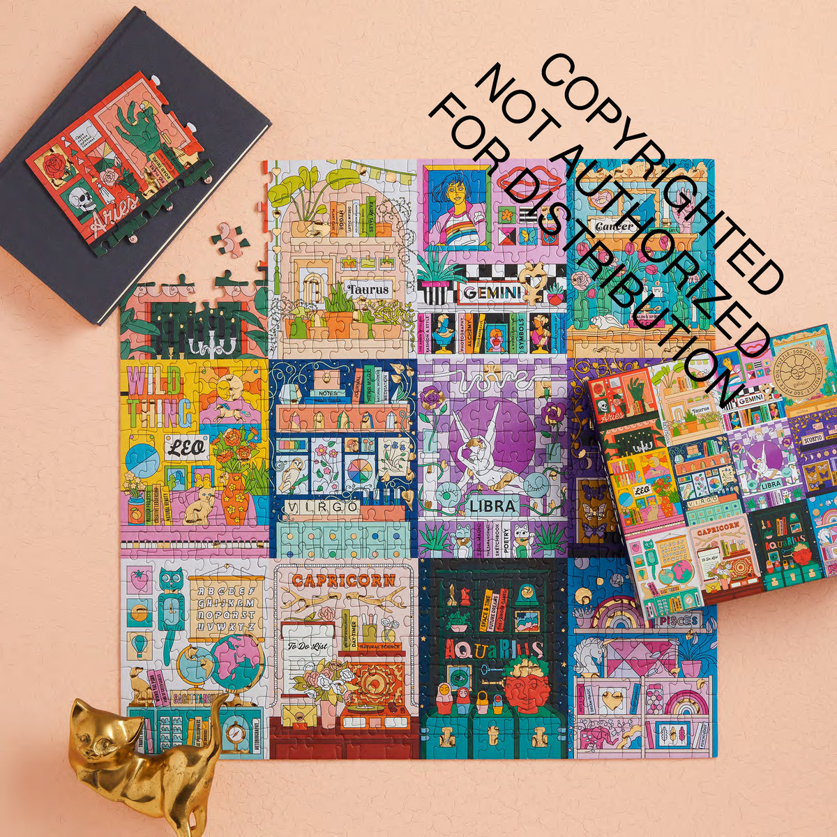 House of Astrology | 500 Piece Foil Puzzle