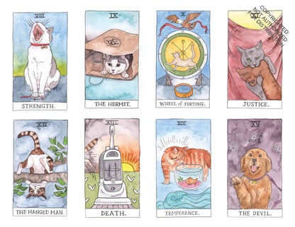Cat Tarot | Megan Lynn Kott
