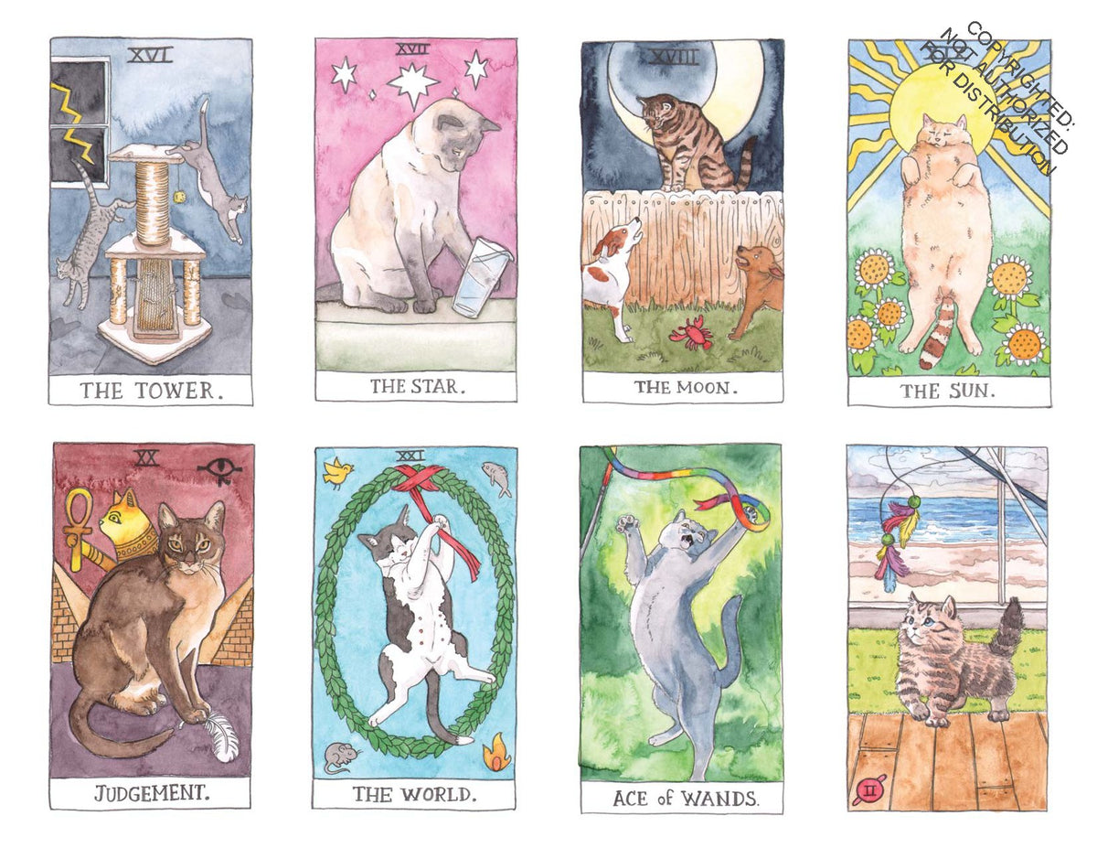 Cat Tarot | Megan Lynn Kott