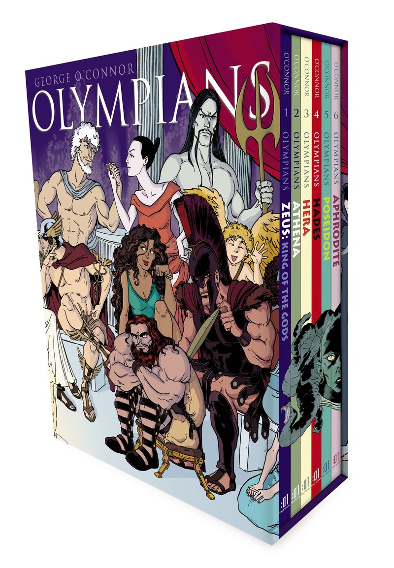 Olympians Graphic Novels | Boxed Set | George O'Connor