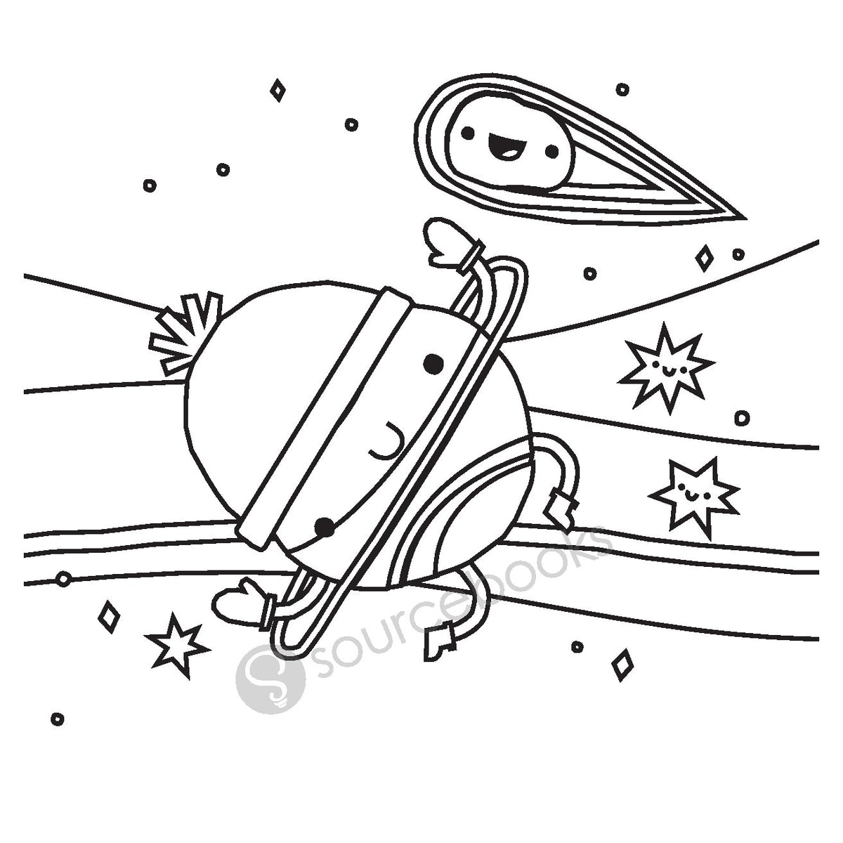 8 Little Planets | Colouring Book | Chris Ferrie & Lizzy Doyle