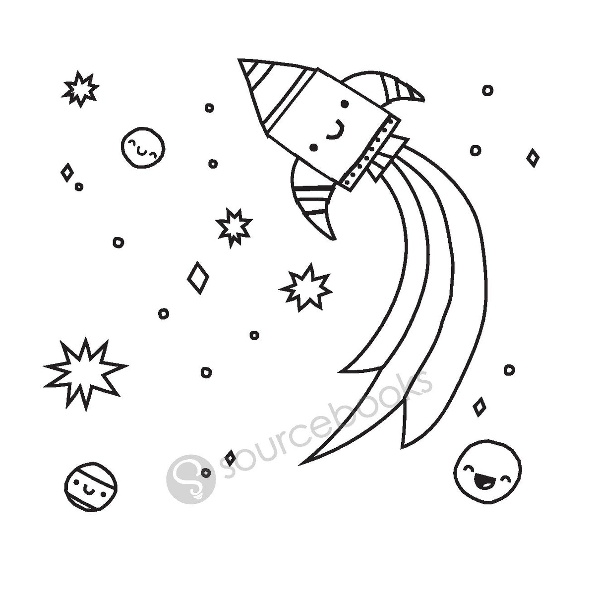 8 Little Planets | Colouring Book | Chris Ferrie & Lizzy Doyle