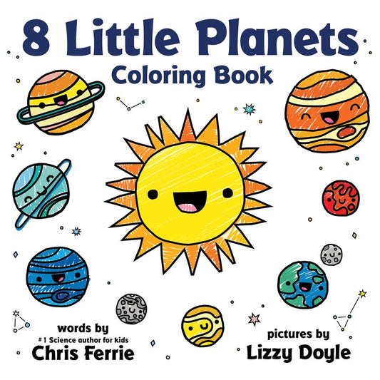 8 Little Planets | Colouring Book | Chris Ferrie & Lizzy Doyle