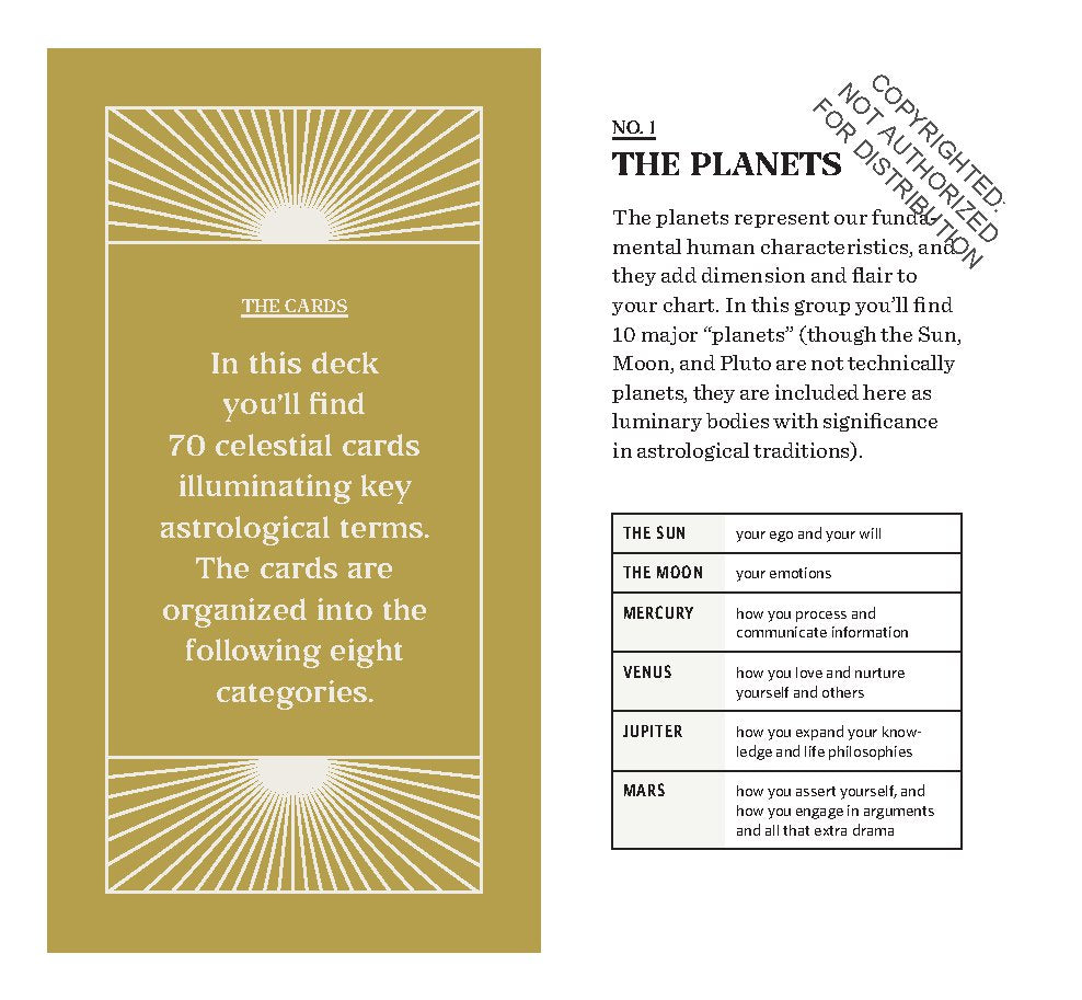 The Astrology Deck | Lisa Stardust Astrology Cards