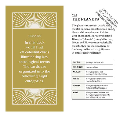 The Astrology Deck | Lisa Stardust Astrology Cards