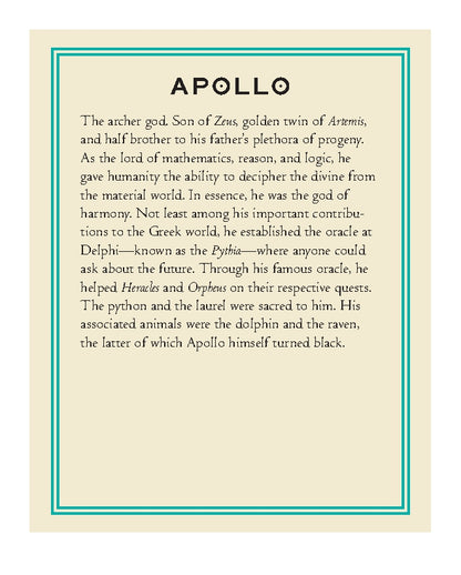 Mythos Deck | Stephen Fry