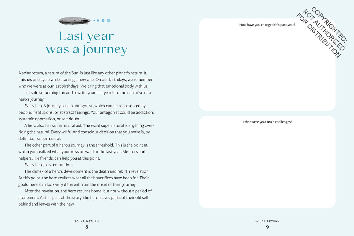 Aligning Your Planets Journal