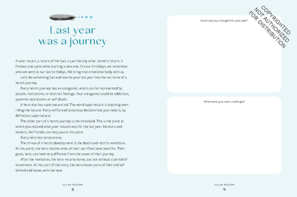 Aligning Your Planets Journal