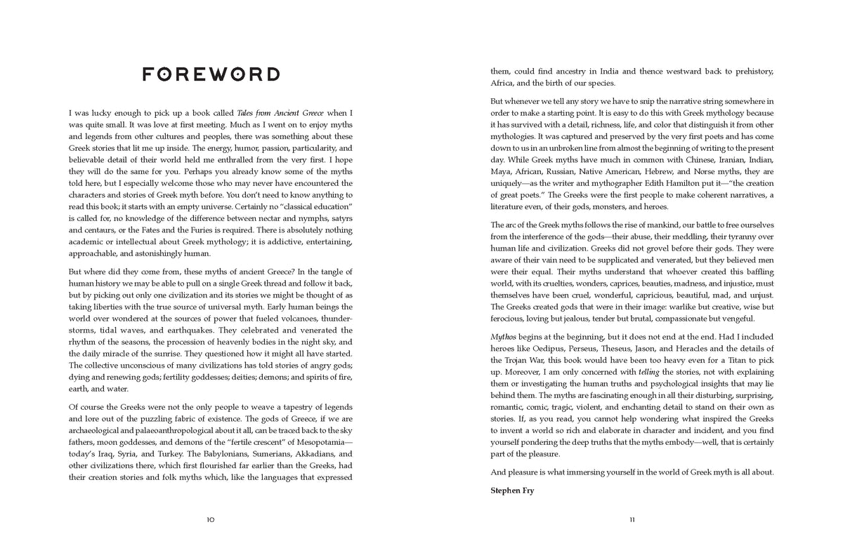 Mythos | The Illustrated Edition | Stephen Fry