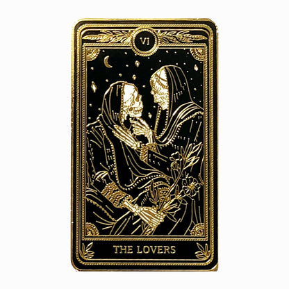 The Lovers Enamel Pin - Marigold Tarot