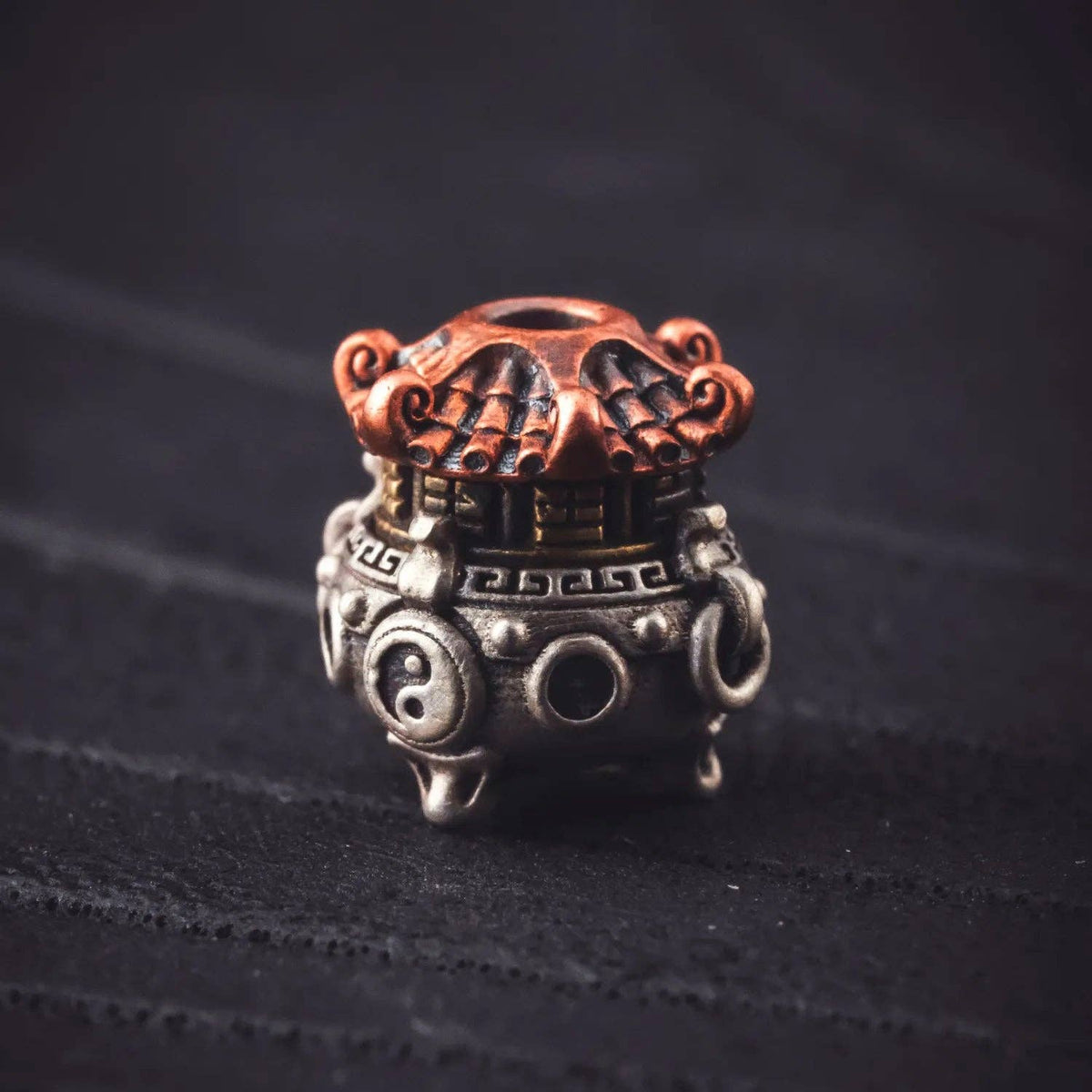 Hericum Beaded Bracelet | Alchemy Furnace Bead | Coppertist.Wu