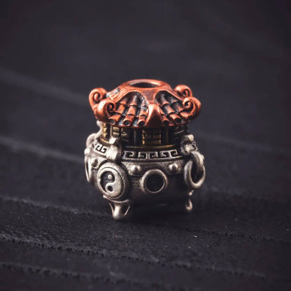 Hericum Beaded Bracelet | Alchemy Furnace Bead | Coppertist.Wu
