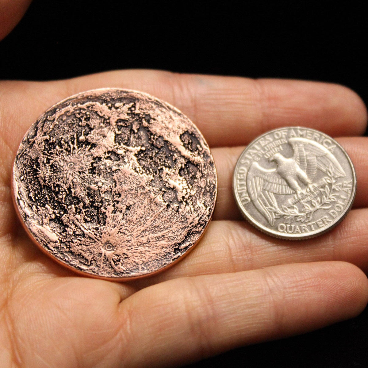 Copper Super Blood Moon Coin - Large 1.5"