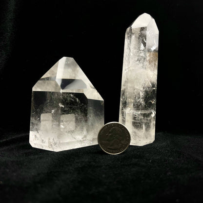 A Grade Clear Quartz Point | Master Healer Crystal from Brazil