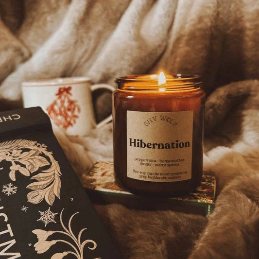 Hibernation Winter Candle
