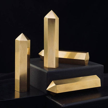 Smelted Pyrite Tower | Crystal for Prosperity & Confidence