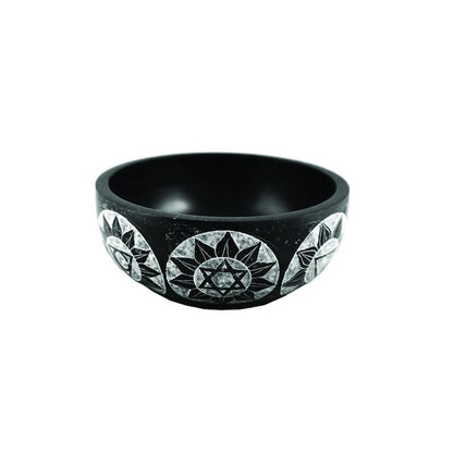 Soapstone Smudge Bowl | Hand-Carved Soapstone