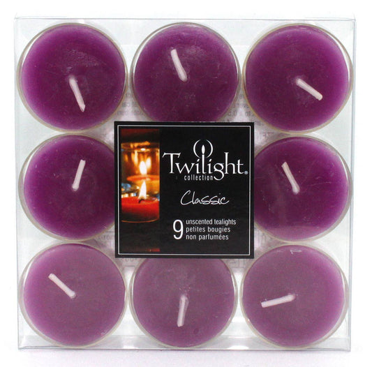 Twilight Aubergine Tealight | Unscented