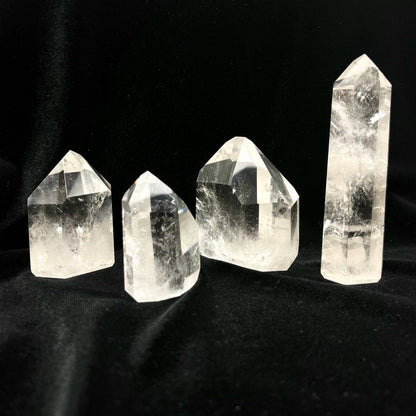 A Grade Clear Quartz Point | Master Healer Crystal from Brazil