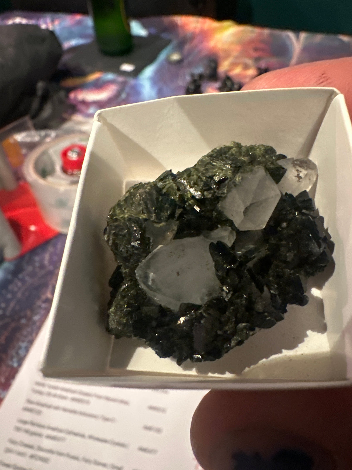 Forest Epidote Specimens from Turkey | Epidote & Quartz Crystal Clusters