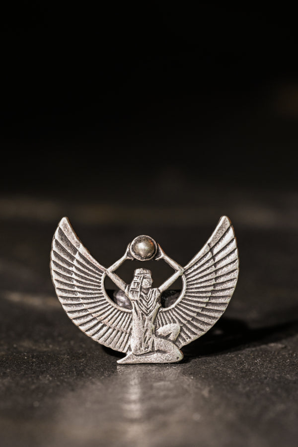 Isis Talisman Ring | Reclaimed Sterling Silver | Alkemie Jewelry