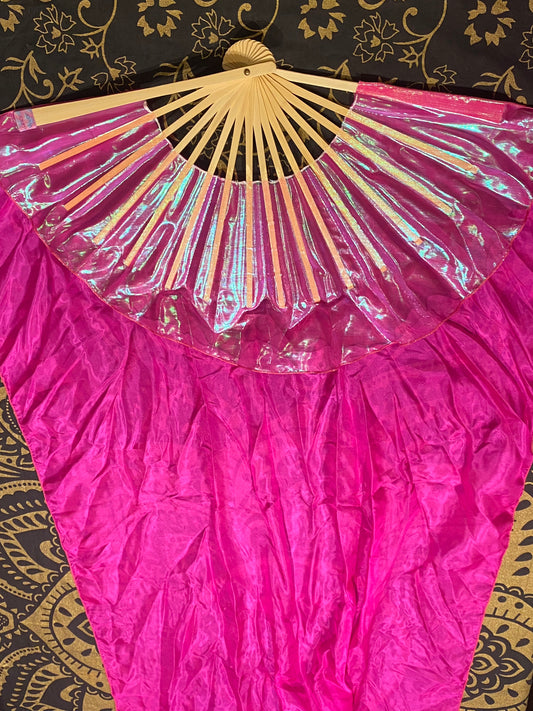 Aphrodite | 36" Lunar Flow Silk Small Flow Fan