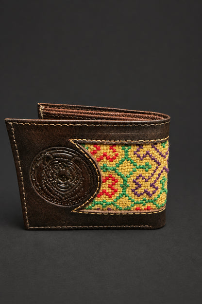 Leather Shipibo Wallets