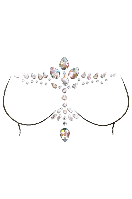 Crystal Dove Rhinestone Crystal Body/Chest Jewels