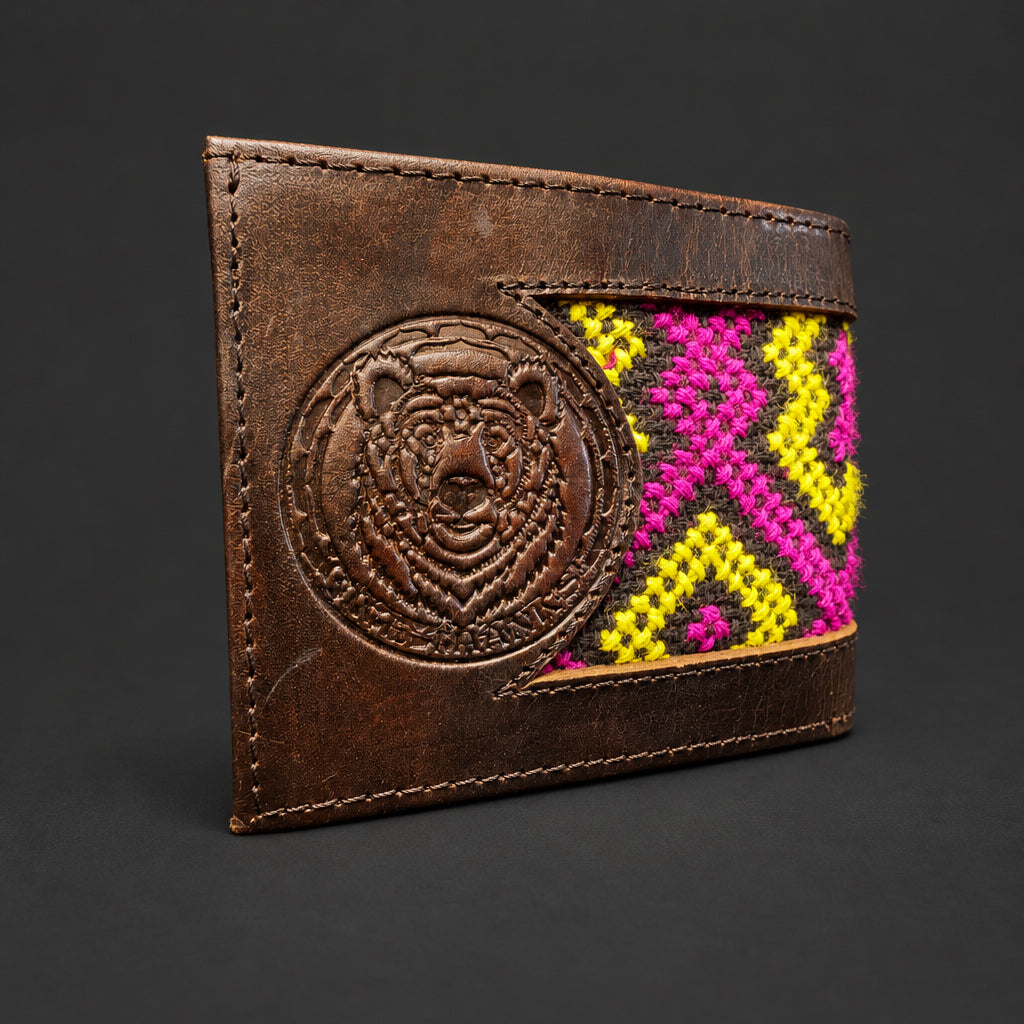 Leather Shipibo Wallets