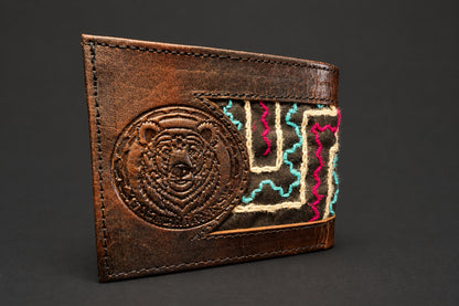 Leather Shipibo Wallets