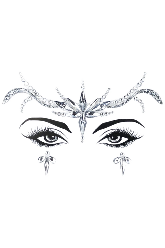 Fairy Goddess Crystal Face Jewels | Festival Rhinestone Embellishment