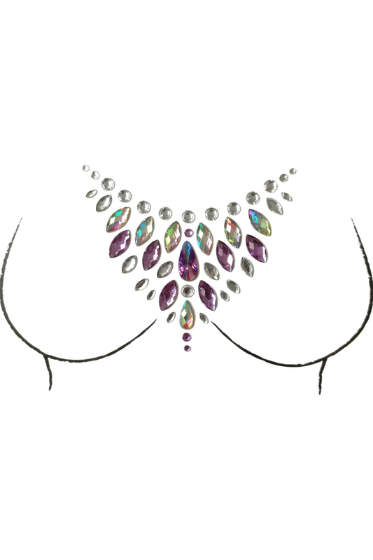 Flamingo Rhinestone Crystal Body/Chest Jewels