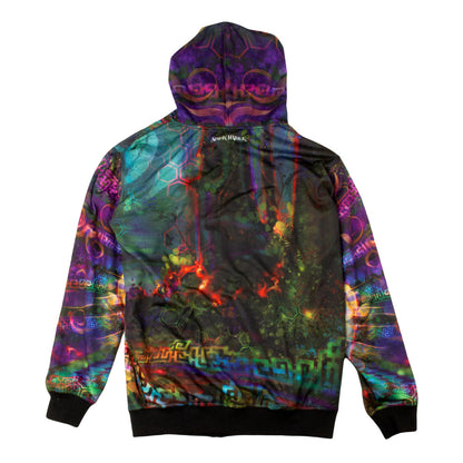 Spirit Bear / Spirit Wolf Reversible Hoodie | Simon Haiduk Art | Grassroots California