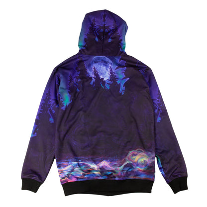 Spirit Bear / Spirit Wolf Reversible Hoodie | Simon Haiduk Art | Grassroots California