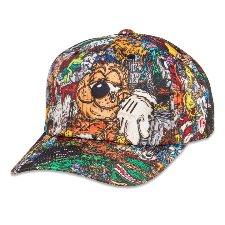 Cartoon Gumbo Dad Hat | Vincent Gordon | Grassroots California