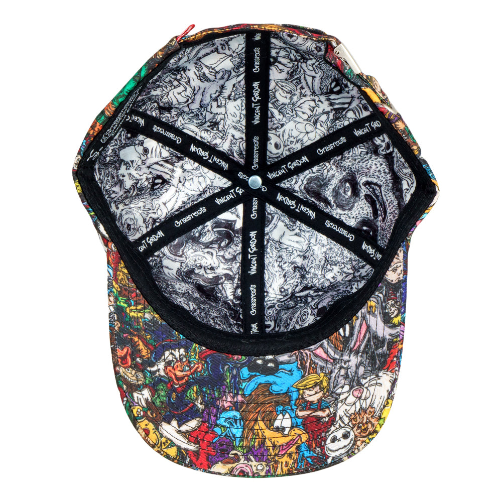 Cartoon Gumbo Dad Hat | Vincent Gordon | Grassroots California