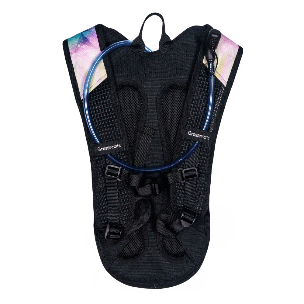 LSD Nebula Hydration Pack | Festival Utility Backpack | Grassroots California