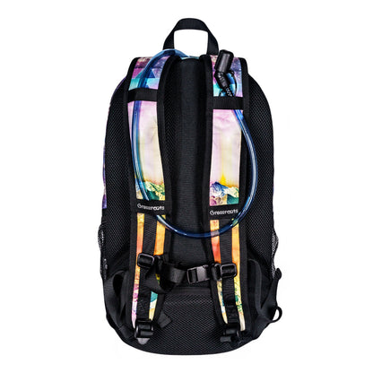 LSD Nebula Hydration Pack | Festival Utility Backpack | Grassroots California