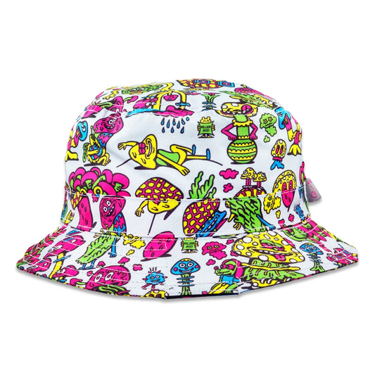 Mushroom Friends Bucket Hat by Killer Acid | Grassroots California