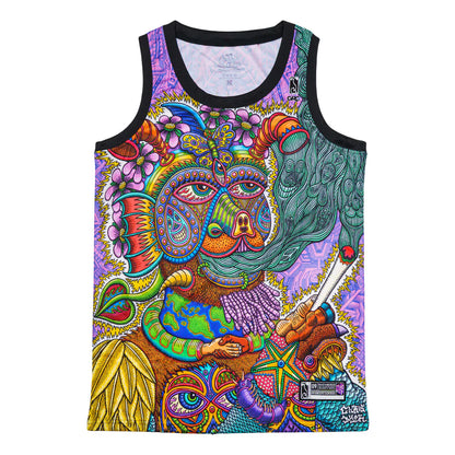 Life Basketball Jersey | Chris Dyer Art | Grassroots California