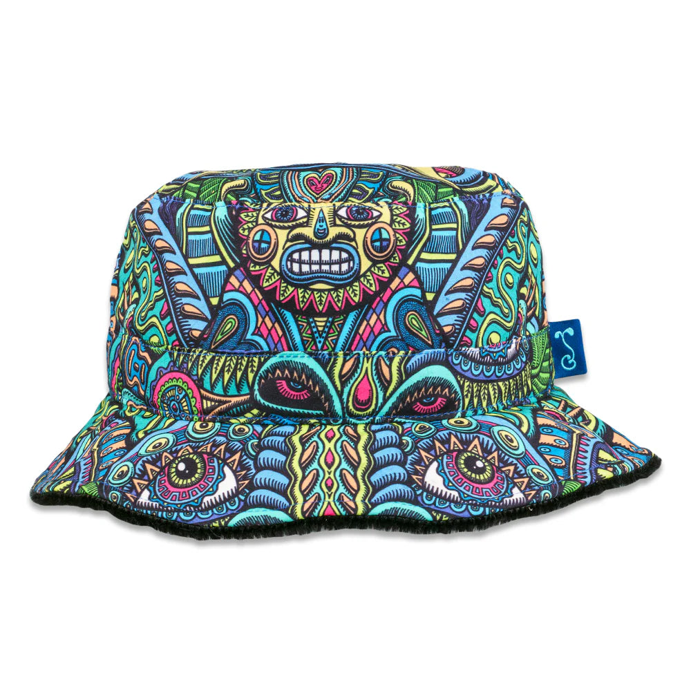 Eclipse Reversible Bucket Hat | Chris Dyer Art | Grassroots California