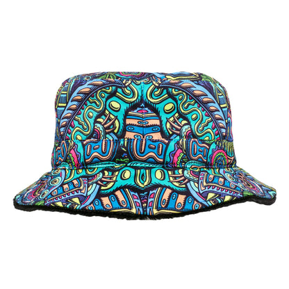 Eclipse Reversible Bucket Hat | Chris Dyer Art | Grassroots California